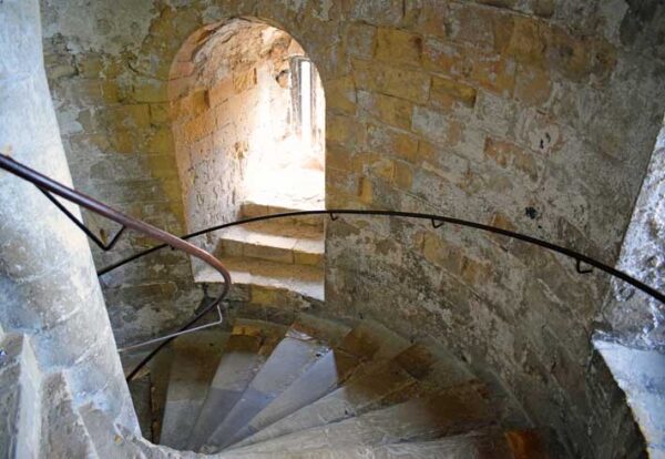 Spiral Staircase at Dover Castle
