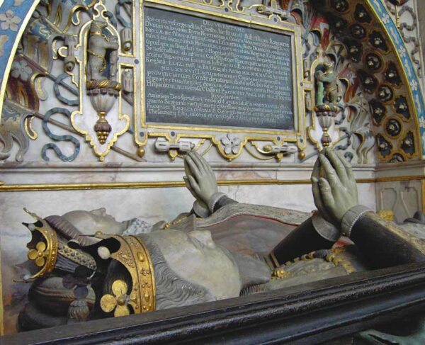 Warwick Castle tomb